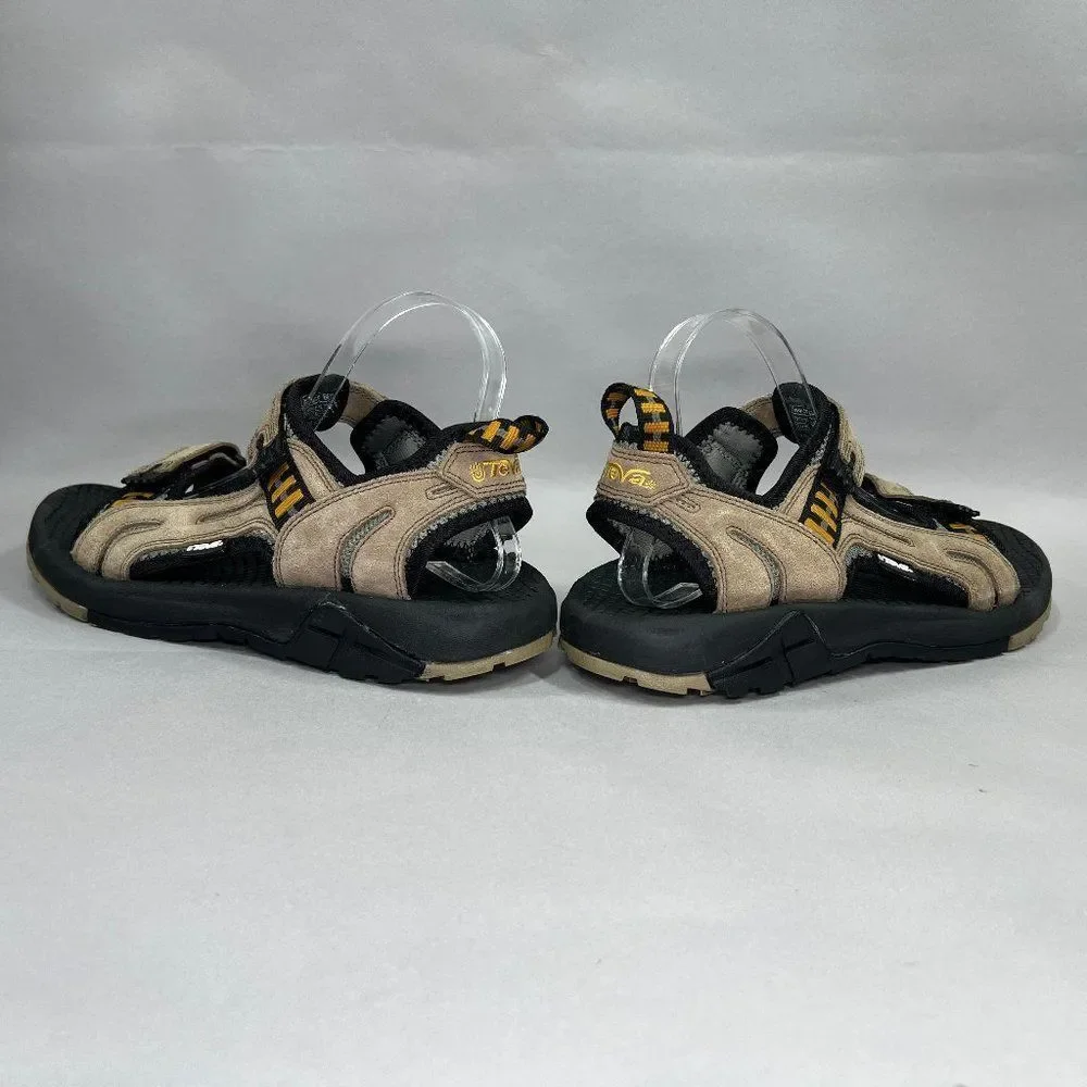 Teva XPD Spoiler II Sandals Men's Size 10 Tan Suede Outdoor Trail‎ Hiking Sport